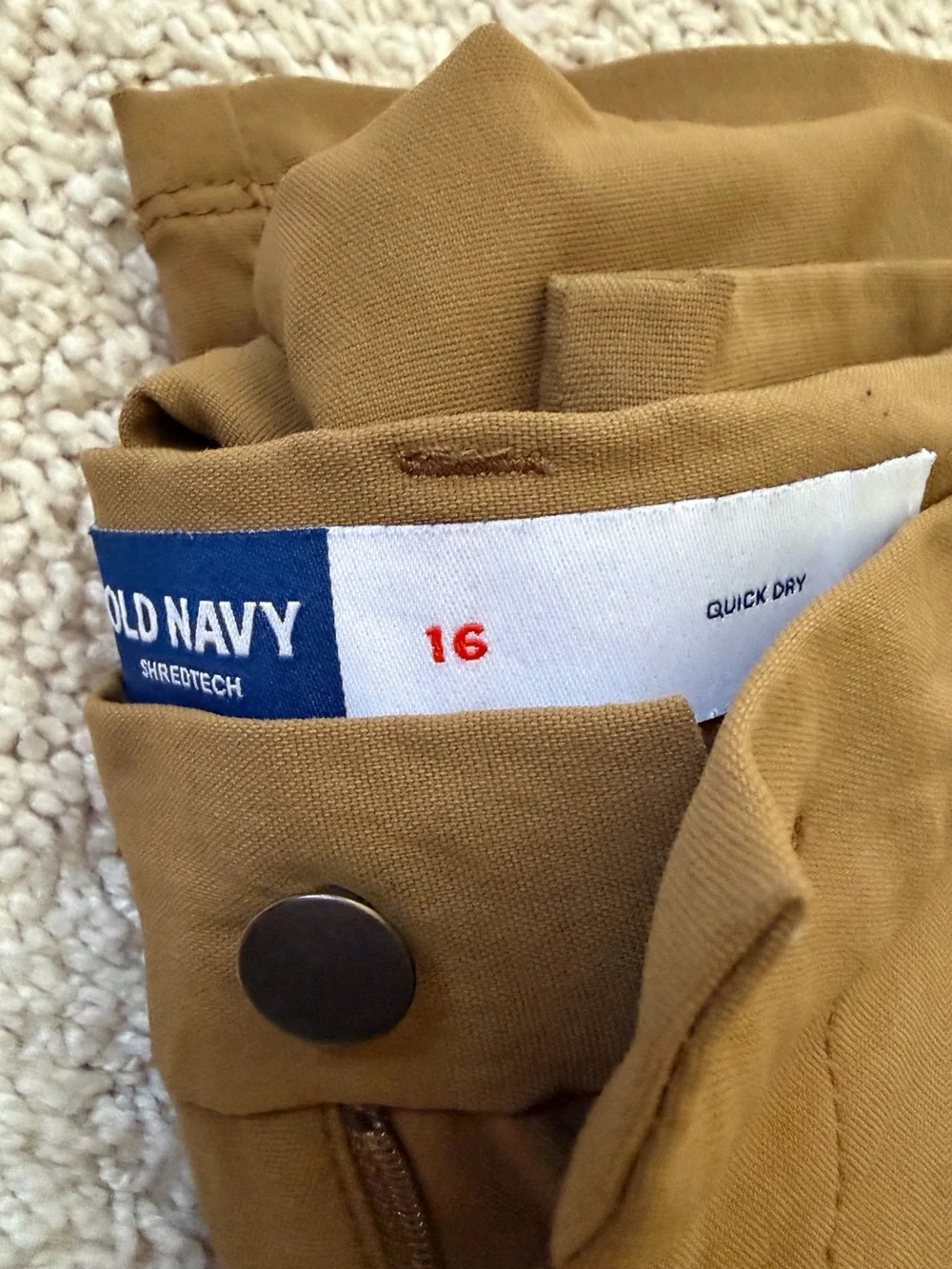 Boys Khaki Pants 16 Old Navy